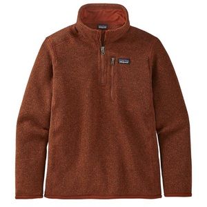 Patagonia Burnt Orange 1/4 Zip Better Sweater